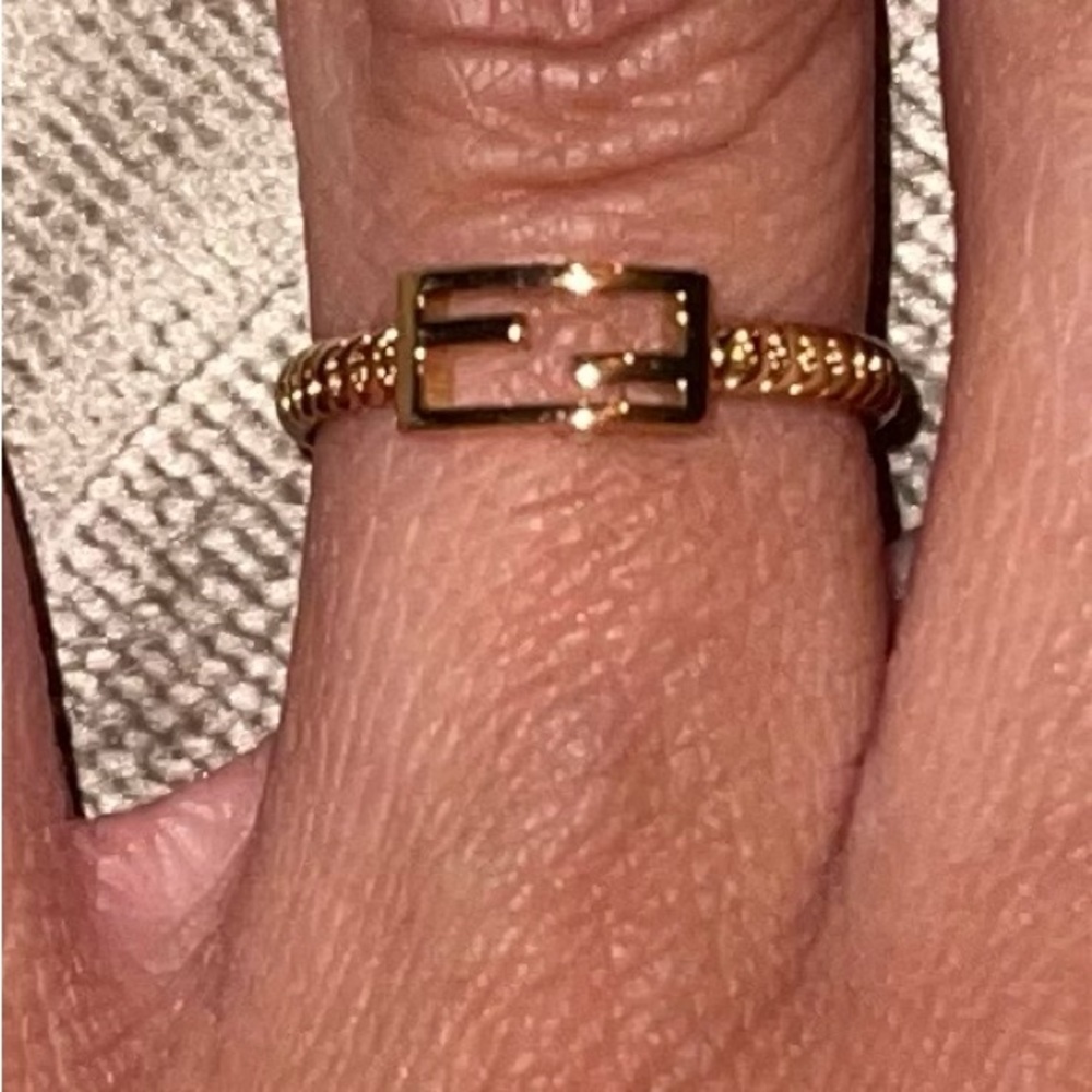 Fendi Gold colored Ring